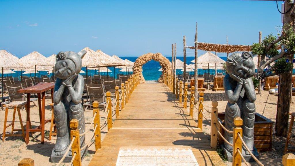 Club Kavala Beach Hotel Assos ภายนอก รูปภาพ