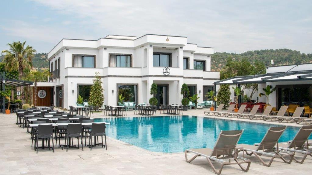 Club Kavala Beach Hotel Assos ภายนอก รูปภาพ