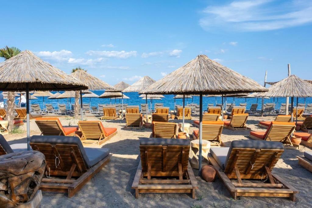 Club Kavala Beach Hotel Assos ภายนอก รูปภาพ