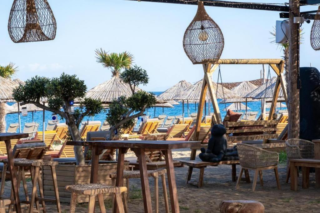 Club Kavala Beach Hotel Assos ภายนอก รูปภาพ