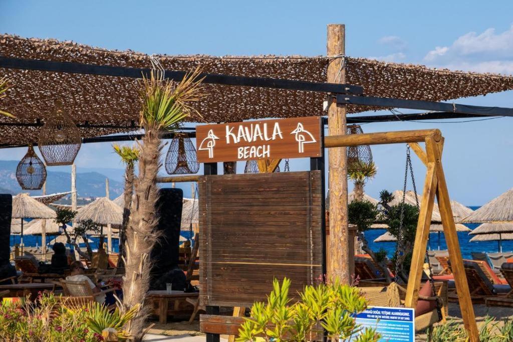 Club Kavala Beach Hotel Assos ภายนอก รูปภาพ