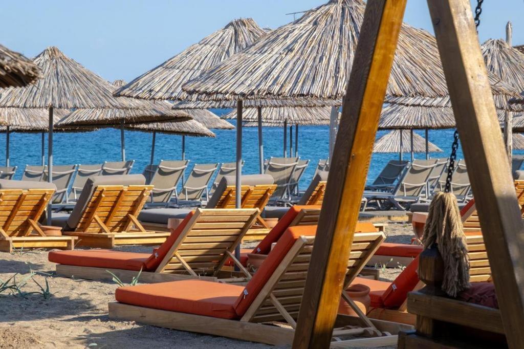 Club Kavala Beach Hotel Assos ภายนอก รูปภาพ