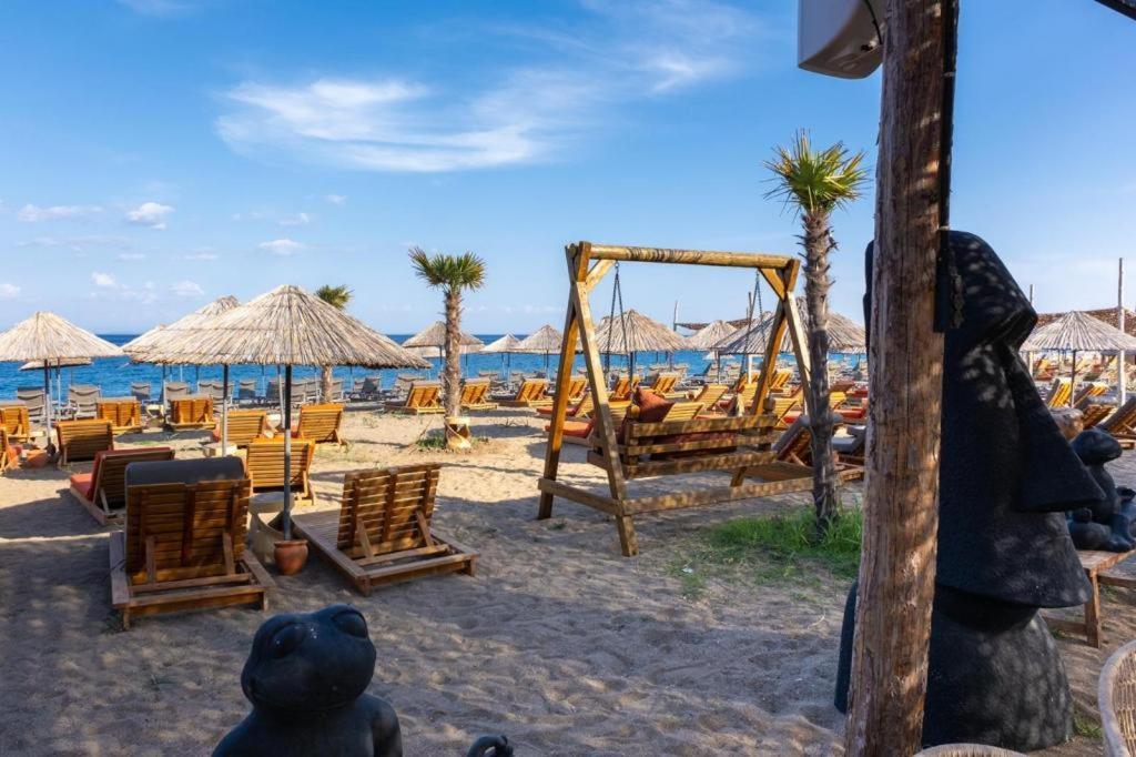 Club Kavala Beach Hotel Assos ภายนอก รูปภาพ